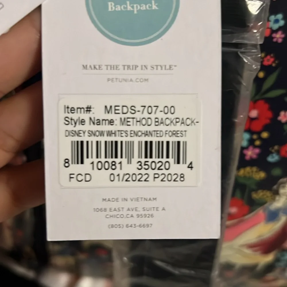 Petunia Pickle Method Backpack - Disney Snow White's Enchanted Forest - Picture 4 of 4